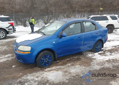 2005 Chevrolet Aveo Ls/Special Value z USA, uszkodzony, nr VIN KL1TD526358317323